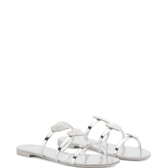 Giuseppe Zanotti Anya Love Open-Toe Strap Sandals - Picture 8 of 10